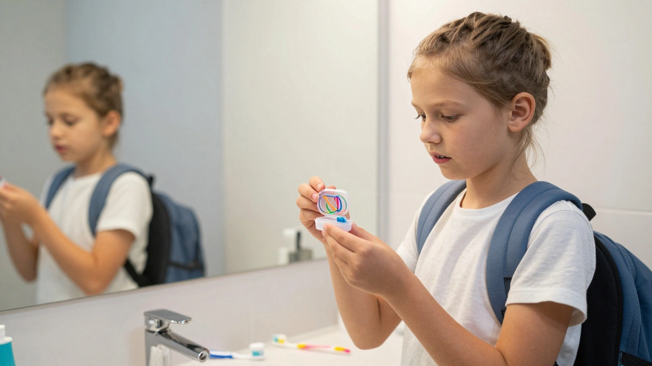 Jak zvládnout školu s gumičkami na rovnátka: praktický průvodce pro děti a rodiče