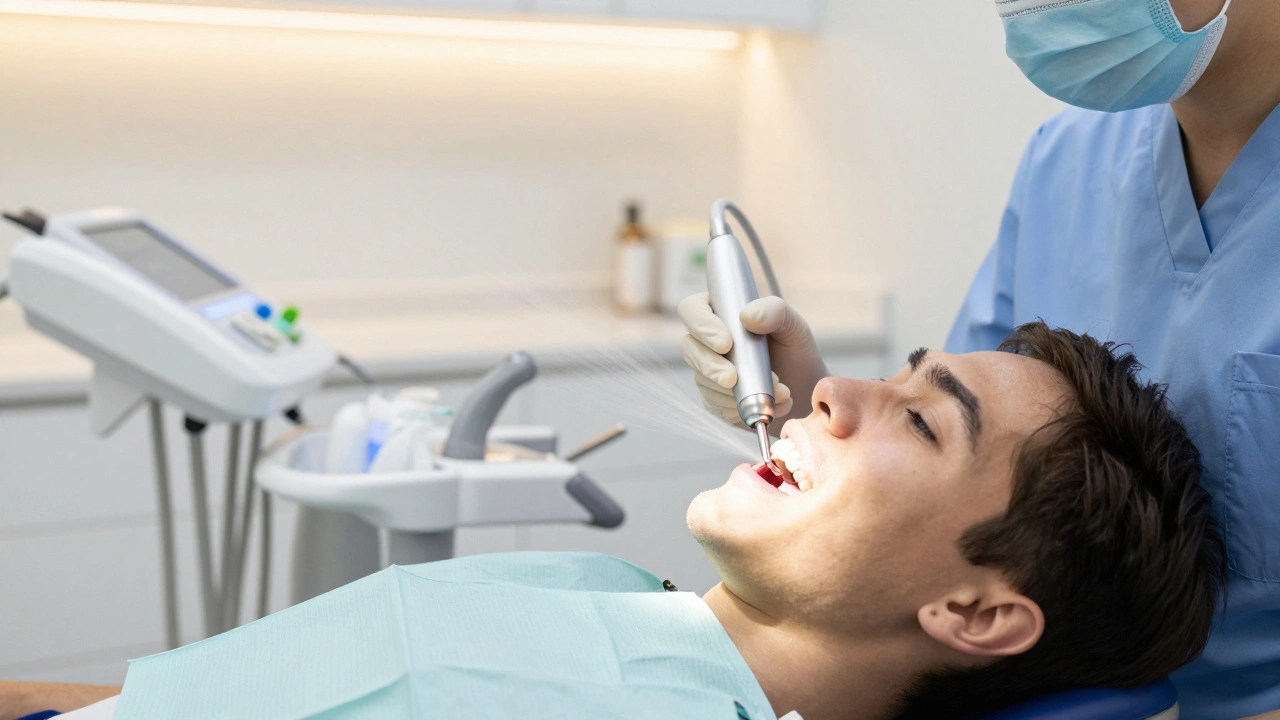 Odstranění zubního kamene: Profesionální metody a jejich výhody