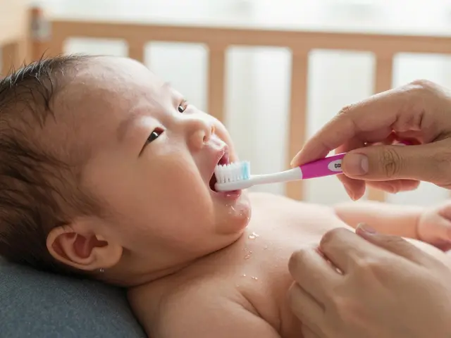 Jak čistit zuby miminku: průvodce pro nové rodiče