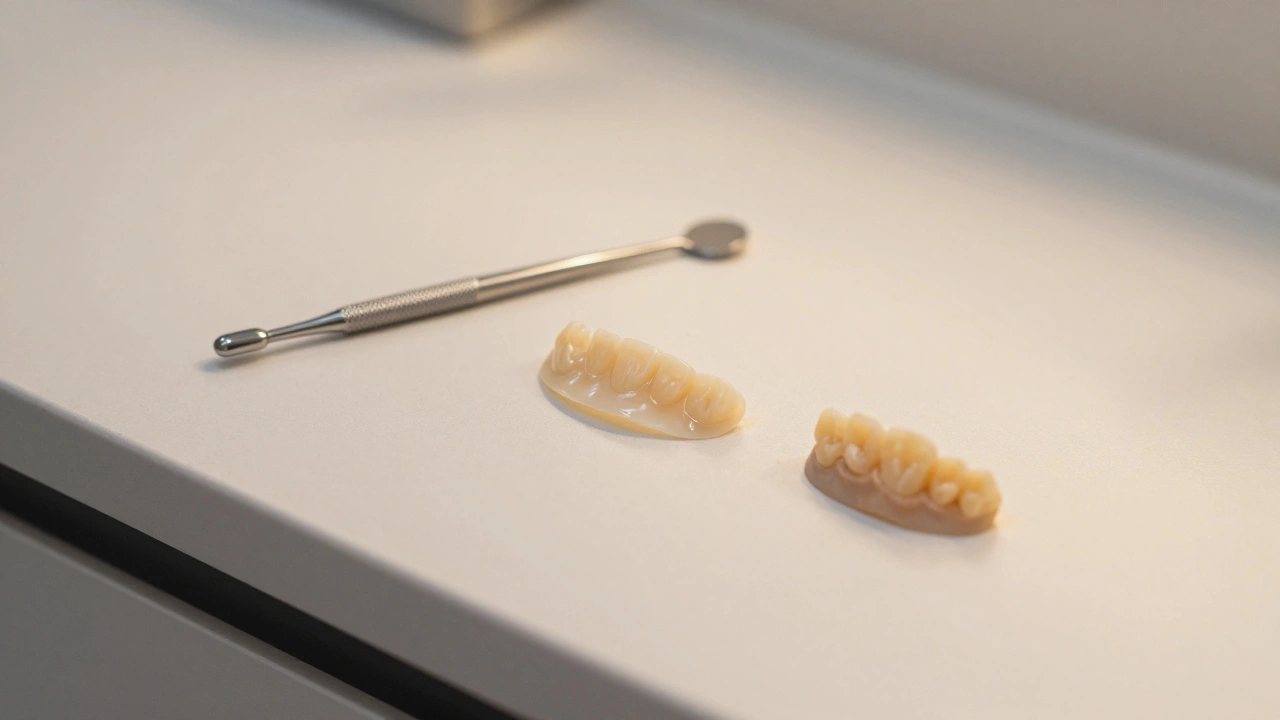 Tři kosmetické metody pro zakrytí křivých zubů: broušení, lamináty a kompozit.