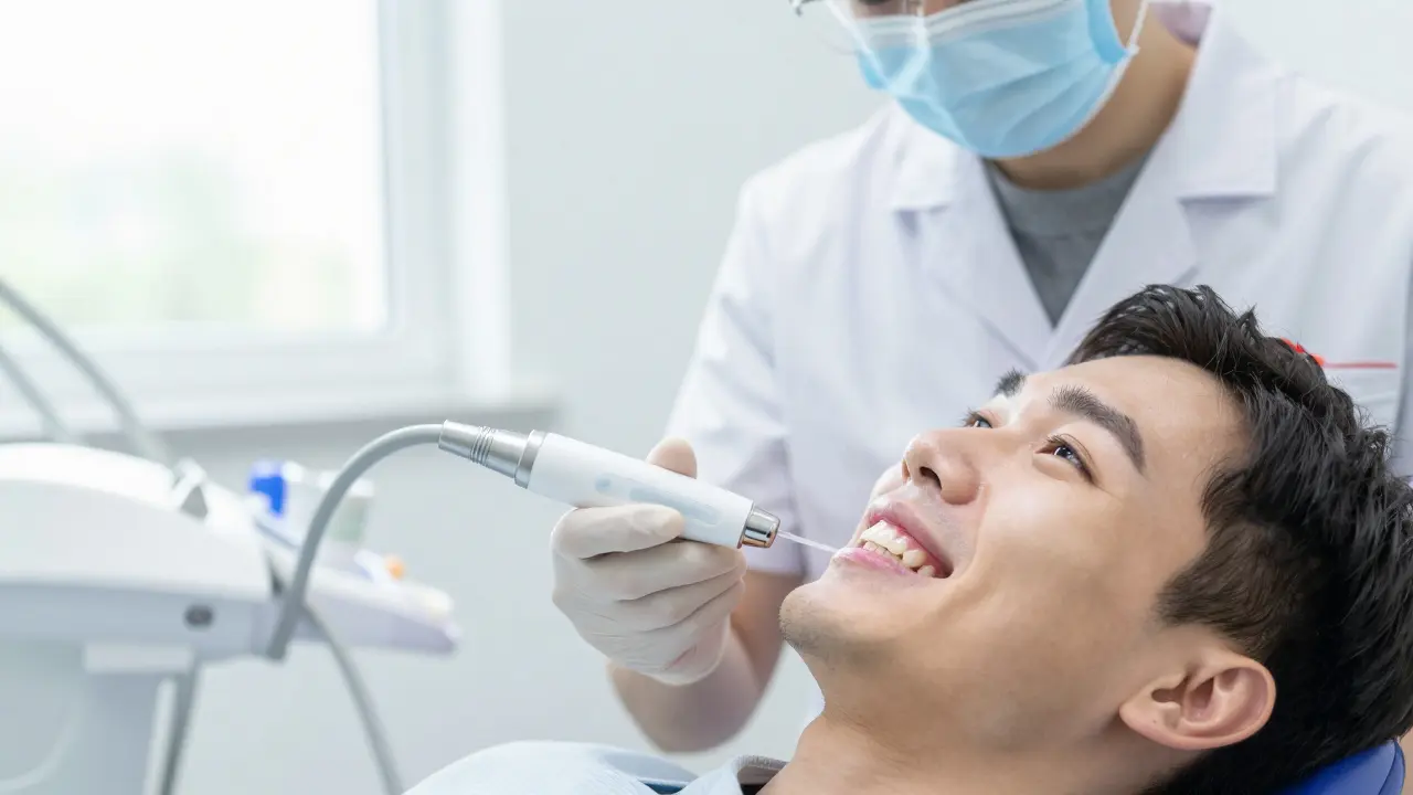 Dentální hygiena a čištění zubů pro zdravější ústní dutinu