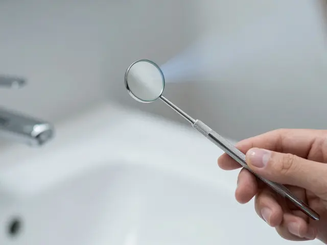 Jak správně používat dentální zrcátko k odhalení skrytého zubního kazu