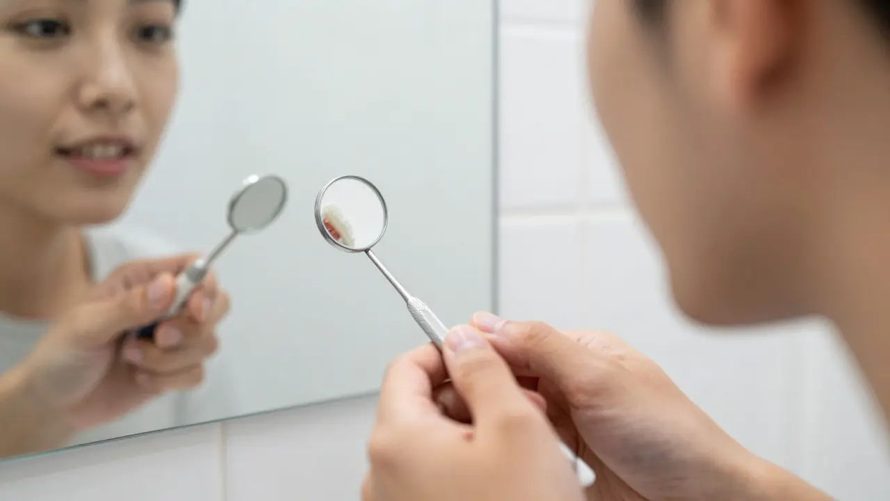 Jak dentální zrcátko pomůže při bělení zubů: Kontrola, bezpečnost a výsledky